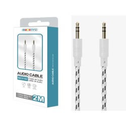 Modorwy AUX Cable MC5102 3.5mm to 3.5mm 2m White Modorwy AUX Cable MC5102 3.5mm to 3.5mm 2m White